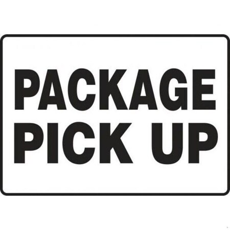Accuform Safety Sign PALLET STORAGE AREA 10 in MVHR533VS